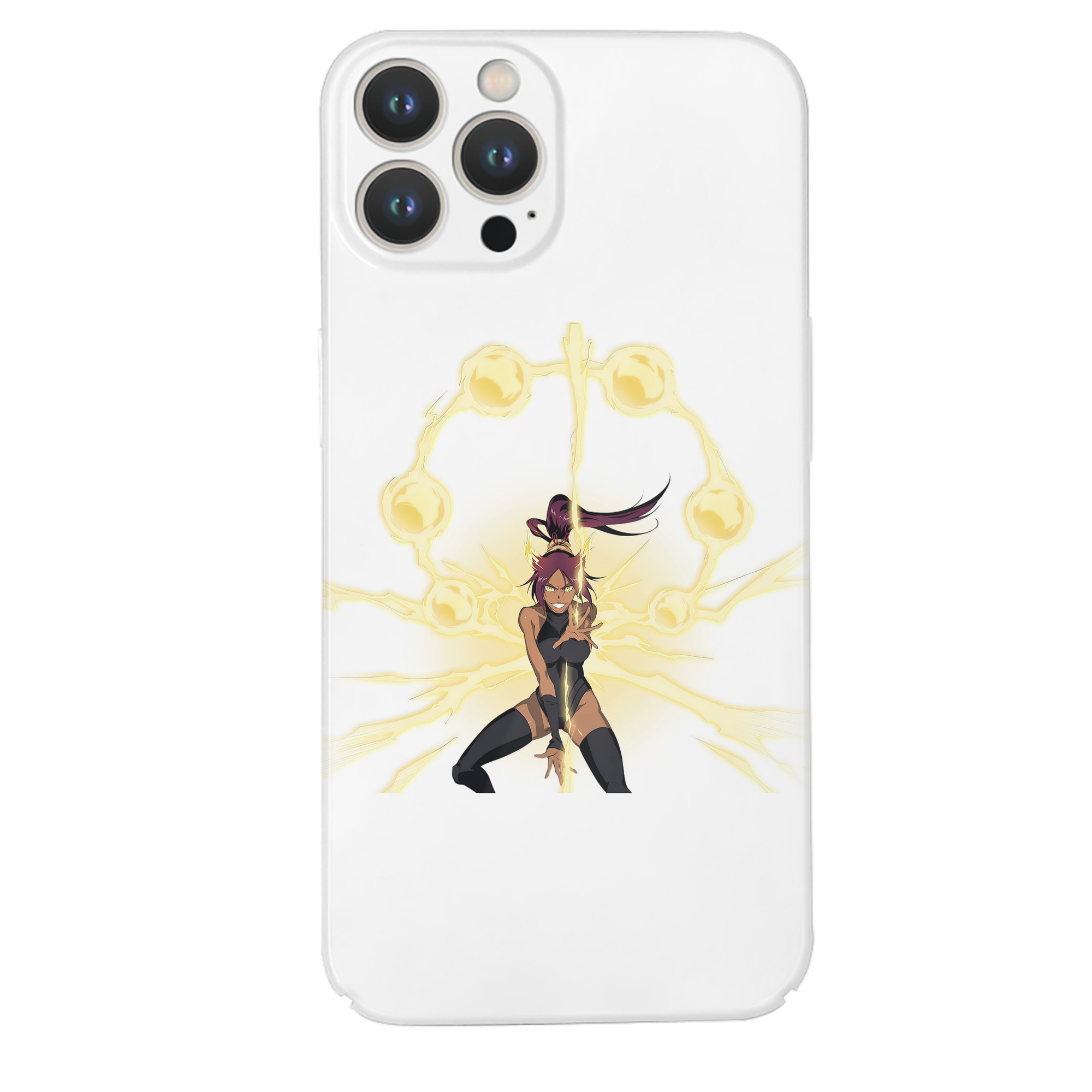 （画像用） ブリーチ 四楓院 夜一（しほういん よるいち） BLEACH Shihouin Yoruichi 【iPhone 14シリーズ対応】ハードケース